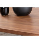 Table de repas en placage de bois 200 cm