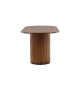 Table de repas en placage de bois 200 cm
