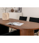 Table de repas en placage de bois 200 cm