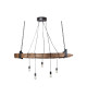 Suspension poutre rustique 152 cm