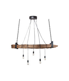 Suspension poutre rustique 152 cm