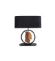 Lampe de table en bois et métal