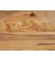 Lot de 3 tables basses en chêne et métal