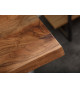 Petite table en bois massif 120 cm