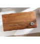 Table basse 110 cm plateau en bois massif