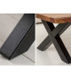 Table basse 110 cm plateau en bois massif