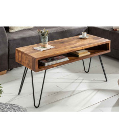 Table basse 100 cm pieds en épingles