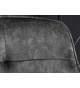 Tabourets de bar velours gris