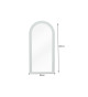 Grand miroir 160 cm vert sauge