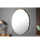 Miroir ovale doré 100 cm