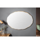 Miroir ovale doré 100 cm