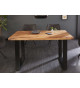 Table à manger 120 ou 140 cm bois massif