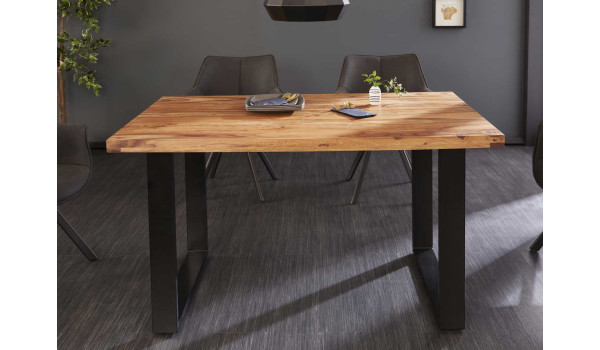 Table à manger 120 ou 140 cm bois massif