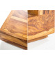 Table basse géométrique en sesham