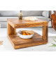 Table basse géométrique en sesham