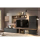 Ensemble TV contemporain tricolore