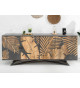 Buffet contemporain avec ornements en fleurs