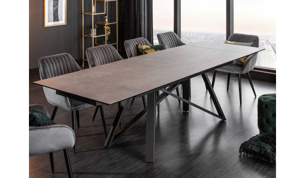 Table à manger extensible en céramique 180-260 cm