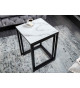 Lot de 2 tables d'appoint modernes