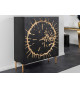 Buffet haut 120 cm bois et dorure
