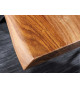 Table de repas 200 cm sesham et métal