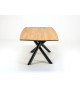 Table à manger bois et pieds mikado