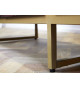 Buffet 160 cm rétro moderne bois massif