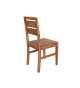 Chaises en bois massif