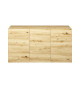 Buffet suspendu chêne artisan