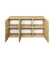 Buffet suspendu chêne artisan