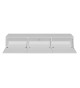 Meuble TV suspendu blanc 180 cm