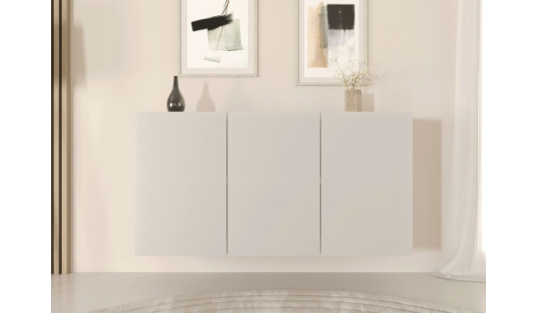 Buffet suspendu 160 cm 3 portes