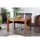 Table à manger bois massif Sesham 120 cm