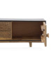 Meuble TV façades sculptées 150 cm