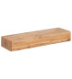Meubles de couloir suspendus bois et noir