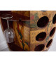 Meuble de bar tonneau à vin 95 cm