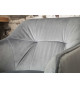 Fauteuils de bar en velours gris