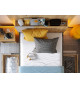 Lit tricolore chambre ado 120x200 cm