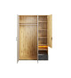 Armoire 130 cm chambre ado avec led
