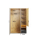 Armoire 130 cm chambre ado avec led