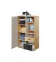 Petite armoire chambre enfant avec led orange