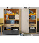Petite armoire chambre enfant avec led orange
