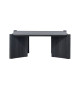 Table basse 100 cm couleur bois moka