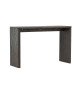 Table console couleur bois moka 120 cm