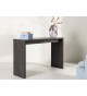 Table console couleur bois moka 120 cm