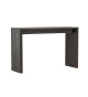 Table console couleur bois moka 120 cm