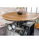 Table de bar scooter upcyclé 115 cm