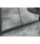 Table de bar 120 cm couleur bois et noir