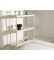Meuble étagère couleur bois blanchi