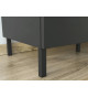 Buffet haut graphite et chêne navarra
